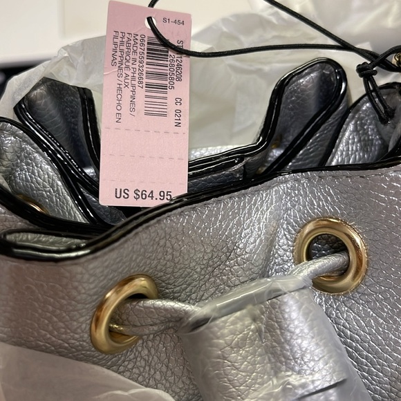 VICTORIA SECRET Mini Bucket Bag In Silver - Picture 15 of 15